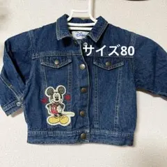 ミッキーマウス♡サイズ８０＊ベビー＊ジージャン