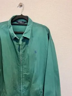 ポロラルフローレン スイングトップジャケット グリーン