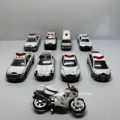 パトカーとバイクのトミカまとめ売り