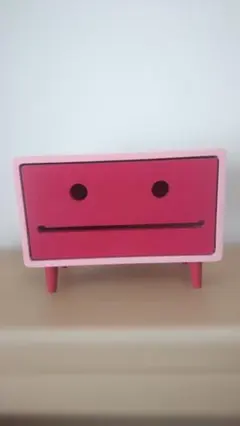 木製顔デザインティッシュ、トイレットペーパー、キッチンペーパー入れ