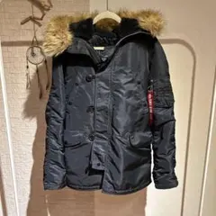 ALPHA INDUSTRIES N-3B ブラックカラー　Mサイズ