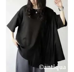 完売品 新品未使用未開封 アンティカ プリーツドッキングT Tシャツ ブラウスのサムネイル
