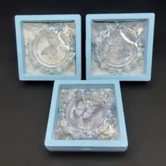 クリスタル製ギラギラブレスレット　３点まとめて 新品未使用品　箱付