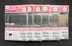 ダイソーリフィル　トレーディングカード用　Ｂ８　３穴バインダー対応　１０枚