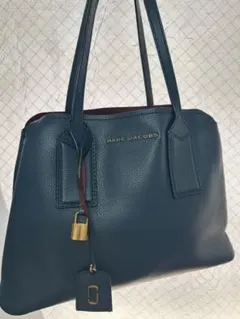 MARC JACOBS ダークブルー トートバッグ
