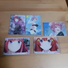 五等分の花嫁 ウエハース カード