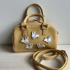 【miffy×Casselini】ミッフィー うさぎミニボストン 2wayバッグのサムネイル