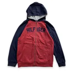 トミージーンズ パーカー 90年代 フルジップジャケット