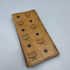 228ヴィンテージ MCM ロゴプリント 長財布 ベージュのサムネイル