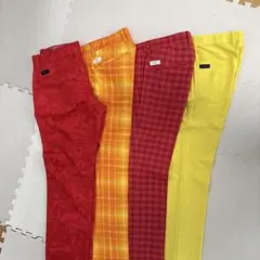 Mメンズ ゴルフパンツ 4点セット　Callaway