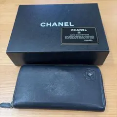 シャネル 長財布 カメリア