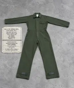 米軍 COVERALL UTILITY カバーオール つなぎ　４０R　タグ付き 米軍 COVERALL UTILITY カバーオール つなぎ 40R タグ付き - メルカリ