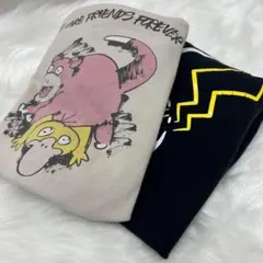ユニクロ Tシャツ Sサイズ ポケモン ヤドン＆コダック ピカチュウ ２枚セット