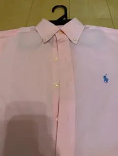 RALPH LAUREN Classic Fit 長袖シャツ ピンク XS
