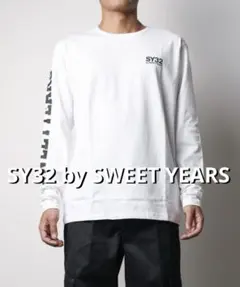 SY32 by スウィートイヤーズ　アームロゴ長袖Tシャツ