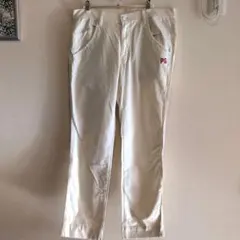 パーリーゲイツ　PEARLY GATES 白（クリーム）パンツ　サイズ6 裾調整