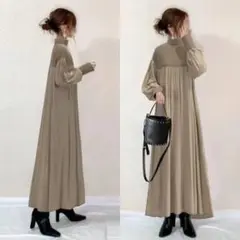 ニットワンピース 冬