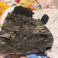 迷彩タイトスカート