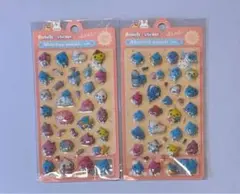 しずくちゃん ぷくぷくシール シール 2枚セット