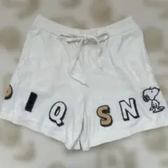 ジェラピケ スヌーピー ハーフパンツ