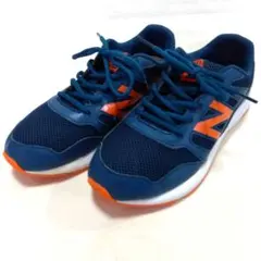 New Balance 570 ネイビー/オレンジ スニーカー 23.5cm