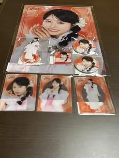 CUTIE STREET LARMEコラボ浴衣すきくじ 佐野愛花クリアカード