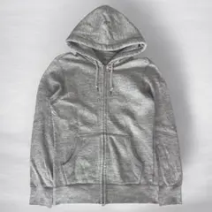 UNIQLO ユニクロ フルジップパーカ グレー M