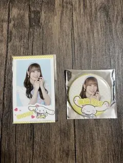 ＝LOVE イコラブ　瀧脇笙古　シナモン　缶バッチ　カード