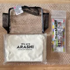 WeareARASHI ポーチ　フォンタブストラップ嵐2026 おまけ