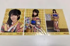 乃木坂46 大越ひなの 浴衣 2026.June-II 生写真 3種コンプ - メルカリ