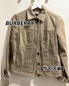 バーバリー　デニムジャケット　４２ BURBERRY デニムジャケット サイズ44 中古・古着通販】BURBERRY