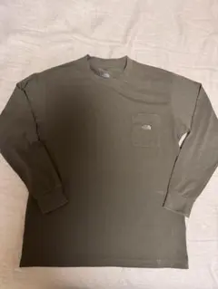 The North Face 長袖カットソー オリーブ
