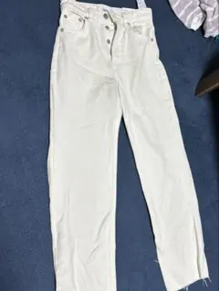 ZARA ストレートパンツ　新品　32サイズ