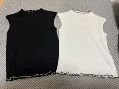 GU ノースリーブ Tシャツ 2色セット S