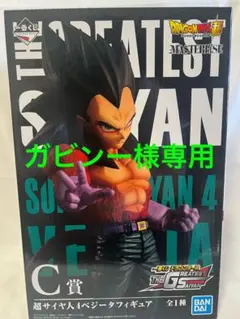 ドラゴンボール一番くじ　グレイテストサイヤン C賞 超サイヤ人4ベジータ
