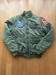 10DEEP MA-1 フライトジャケット オリーブグリーン