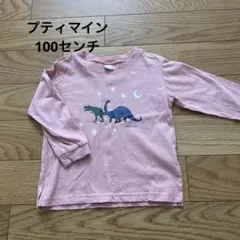 Petit main 恐竜プリント Tシャツ 100のサムネイル