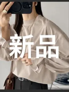 classicalelf ハイネック　キャンディースリーブ　長袖 カットソー　L