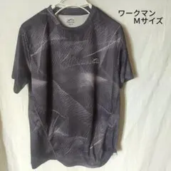 ワークマン 氷撃冷感 -10℃プリント半袖Tシャツ ブラック黒 Mサイズ 美品