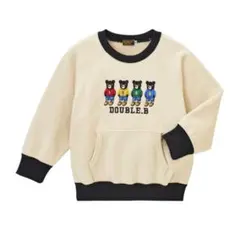 DOUBLE.B トレーナー 120cm