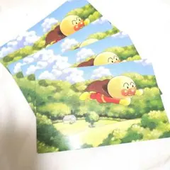 やなせたかし　アンパンマン　ポストカード　4枚　まとめ売り