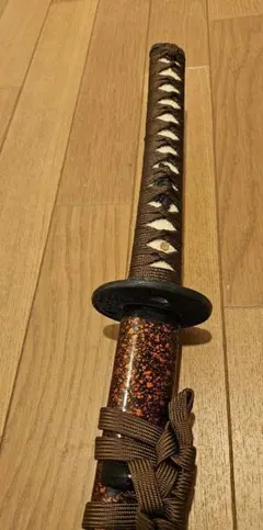 片手用西洋剣 茶色 全長 100cm 刃長 80cm 十字軍剣模造 武具 日本刀 片手用西洋剣 茶色 全長 100cm 刃長 80cm 十字軍剣模造 武具 日本刀