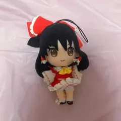 東方Project 博麗霊夢 ぷぎゅっと ぷぎゅット ぬいぐるみ マスコット