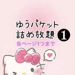 ゆうパケットポスト詰め放題