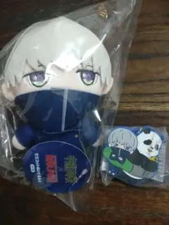 呪術廻戦　狗巻棘　ぬいぐるみ　ラバーマスコットセット