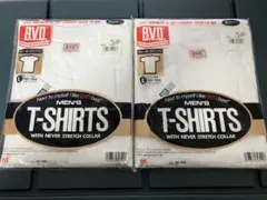 B.V.D. クルーネック半袖Tシャツ Lサイズ 2枚セット