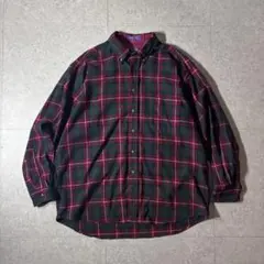 PENDLETONペンドルトン ウールチェックシャツ赤緑XL王道配色