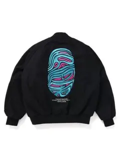 CHALLENGER/CTA VERSITY JACKET（BLACK）のサムネイル