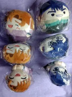 忍たま乱太郎 忍たま 留三郎&伊作6個セット キーホルダー２個付き