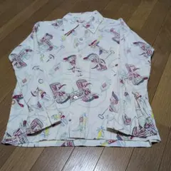 60s 希少ビンテージスーベニアボーリングシャツ 日本製 アル